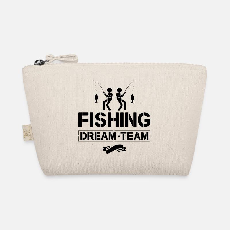 Fishing Dream Team - Bio-Täschchen - Natur