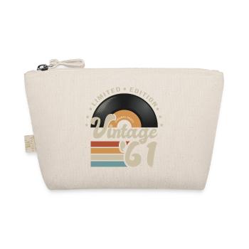 61 ans vintage 1961 cadeau anniversaire 61 ans - Trousse biologique - nature - Devant
