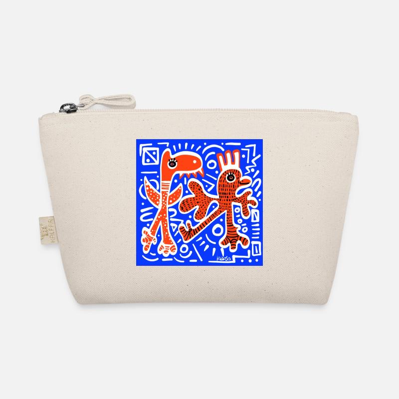 Creatures in Orange Organic Pouch