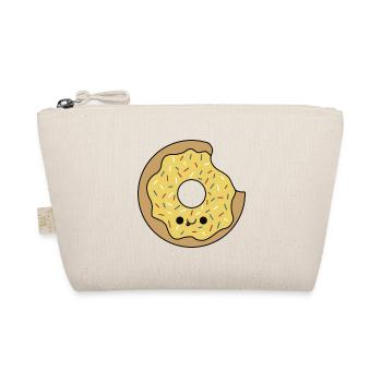 Cute Kawaii Lemon Donut - Organic Pouch - nature - Front