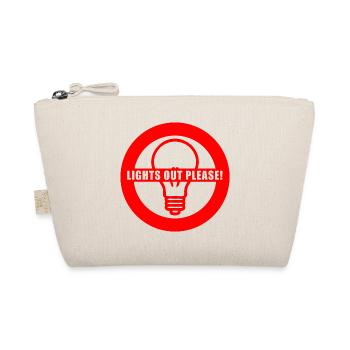 Turn off light from lamp turn off light - Organic Pouch - nature - Front