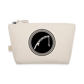 Fishing rod fishing icon - Organic Pouch - nature - Front