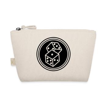 Dice Casino Symbol - Organic Pouch - nature - Front