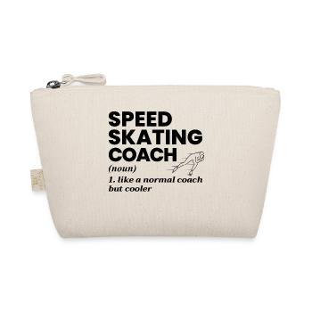 Patinage de vitesse Patineur Skater Skate Coach Sports d’hiver - Trousse biologique - nature - Devant