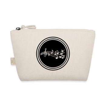 Musical notes sign - Organic Pouch - nature - Front