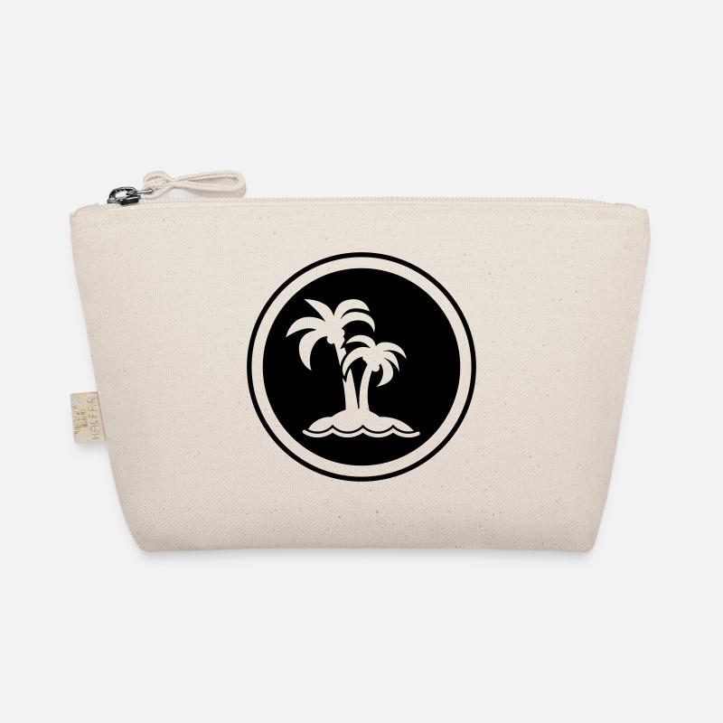 symbole de l’île de palmier Trousse biologique