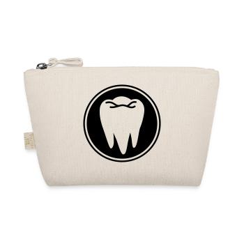 Tooth icon symbol - Organic Pouch - nature - Front