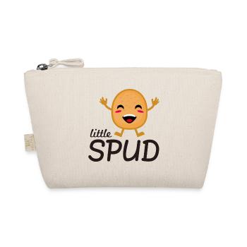 Kleiner Spud Kartoffelliebhaber Kartoffeln Lustiger Spruch - Bio-Täschchen - Natur - Vorne