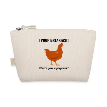 Chicken Lover Poultry Farmer Farming Farm Funny - Organic Pouch - nature - Front