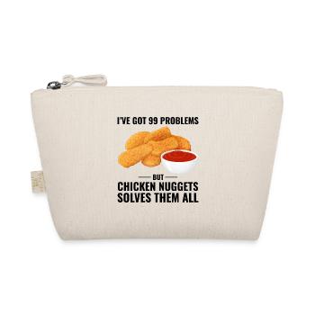 Nuggets de poulet Fast Food Dicton drôle - Trousse biologique - nature - Devant