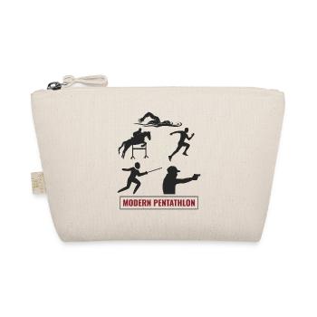 Modern Pentathlon - Fencing Swimming Riding - Organic Pouch - nature - Front