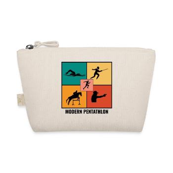 Modern Pentathlon - Fencing Swimming Riding - Organic Pouch - nature - Front