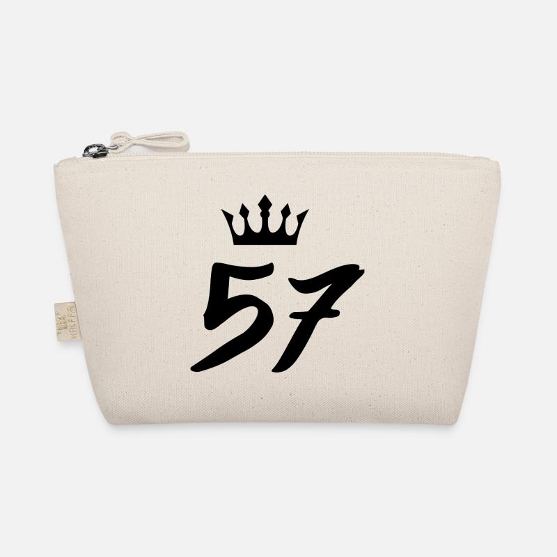 57 Number crown Organic Pouch