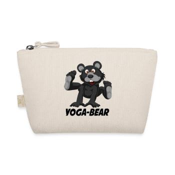 Yoga Bär - Bio-Täschchen - Natur - Vorne