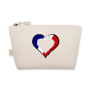 Un cœur pour la France - Trousse biologique - nature - Devant