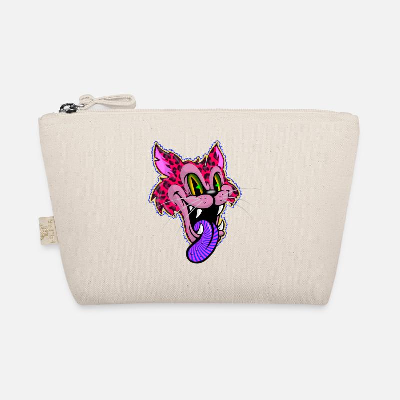 Leopard Comic Psychedelic Organic Pouch