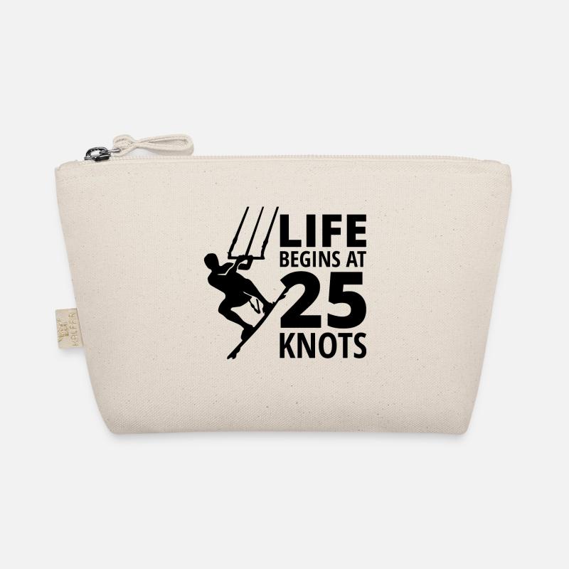 Kitesurfen Kiteboarding Kiteboarder Kitesurf Bio-Täschchen