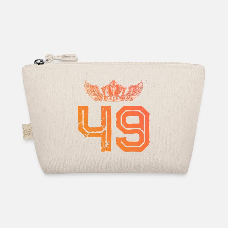 49 Number crown Organic Pouch