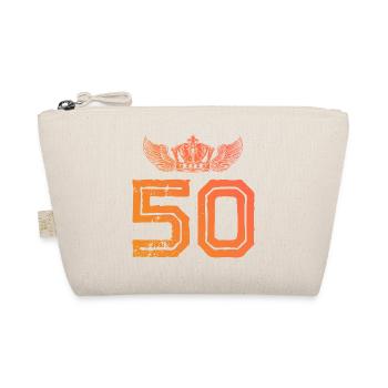 50 number crown - Organic Pouch - nature - Front