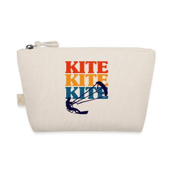 Rétro Kitesurf Kitesurf Kitesurf Kitesurf - Trousse biologique - nature - Devant