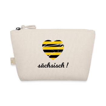 sächsisch - Bio-Täschchen - Natur - Vorne