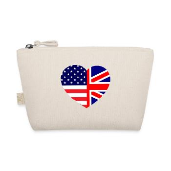 British American Love - Organic Pouch - nature - Front