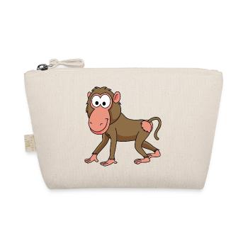 Monkey monkey comic - Organic Pouch - nature - Front