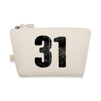 31 number jersey - Organic Pouch - nature - Front