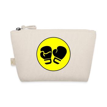 Boxing Boxing Gloves Symbol - Organic Pouch - nature - Front