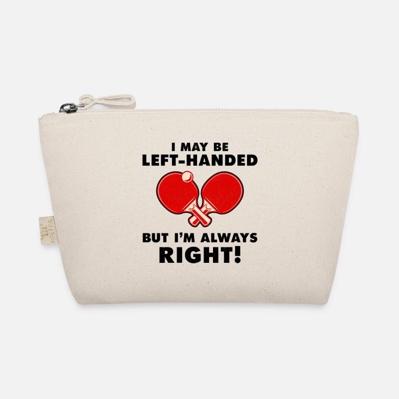 Ping Pong Master Table Tennis Coach Paddle Player Organic Pouch