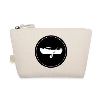 boot icon circle - Organic Pouch - nature - Front