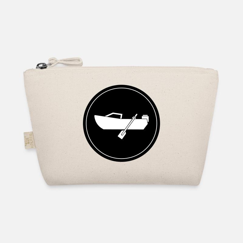 boot icon circle Organic Pouch