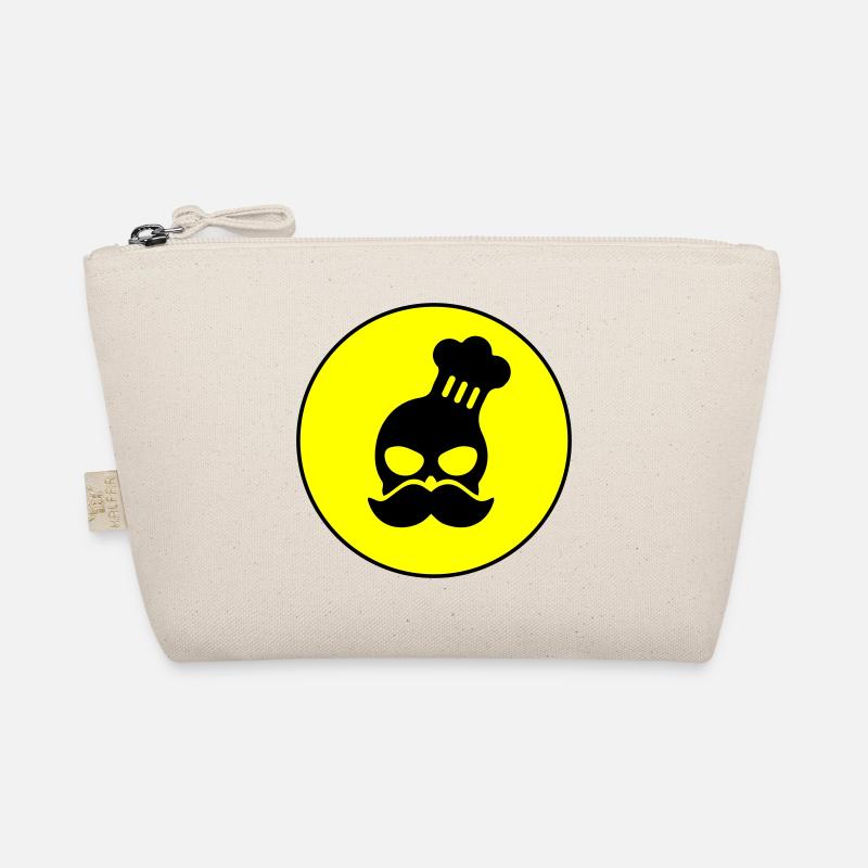Koch skull icon Bio-Täschchen