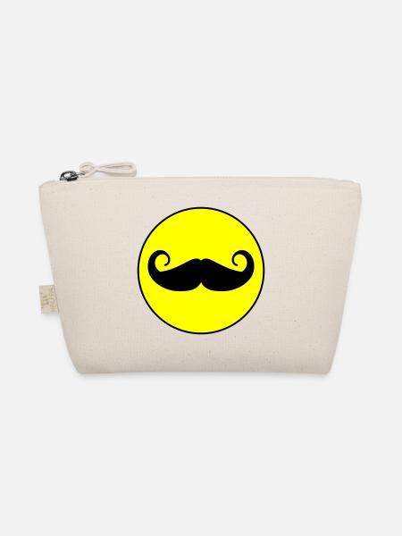 Symbole de moustache - Trousse biologique - nature - Devant