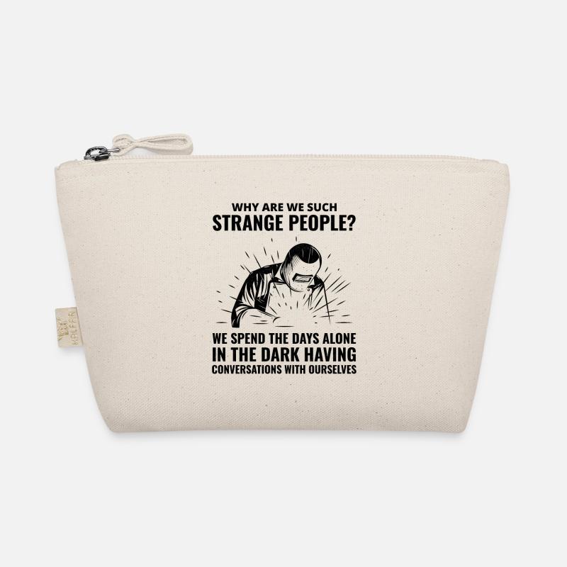 Welding Welder Metal Construction Ironworker Organic Pouch