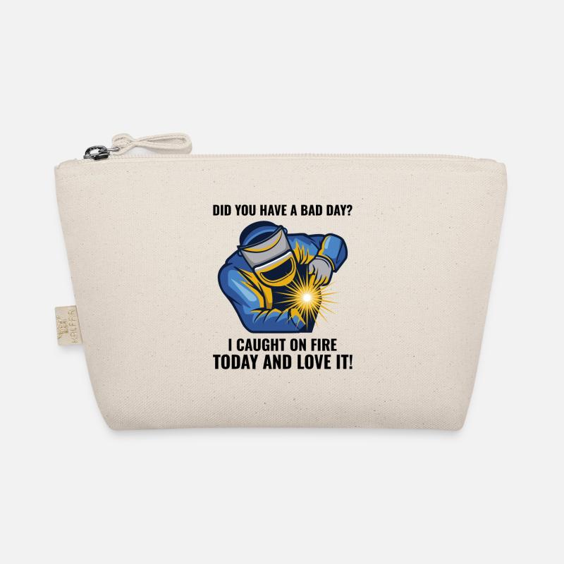 Welding Welder Metal Construction Ironworker Funny Organic Pouch