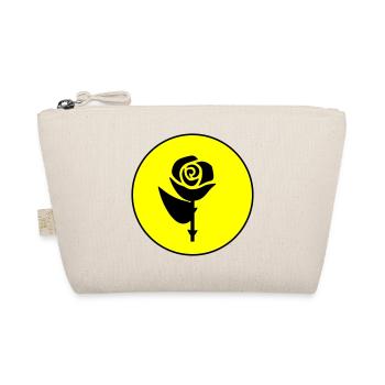 Rose icon Symbol - Organic Pouch - nature - Front