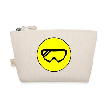 Ski goggles icon - Organic Pouch - nature - Front