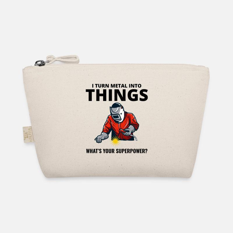 Weld Welding Welder Metal Construction Ironworker Organic Pouch