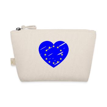 Europe Heart - Organic Pouch - nature - Front