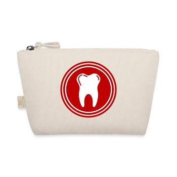Tooth icon symbol - Organic Pouch - nature - Front