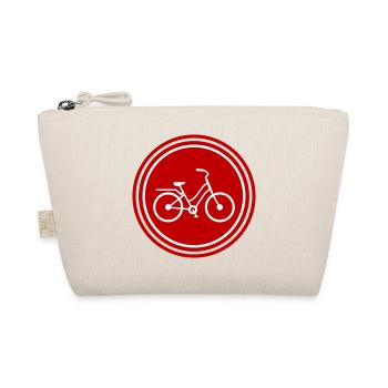Fahrrad Icon - Bio-Täschchen - Natur - Vorne