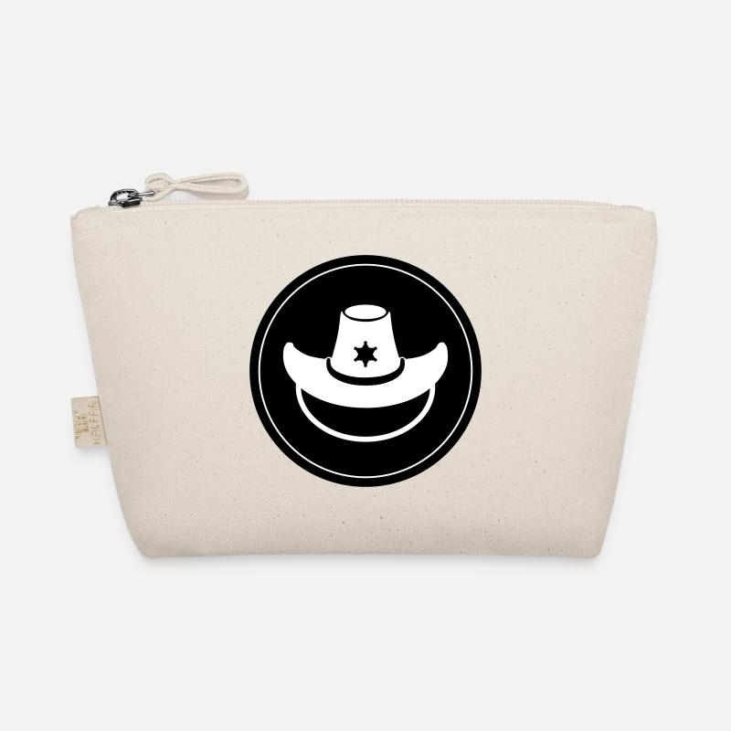 cowboy head western Organic Pouch