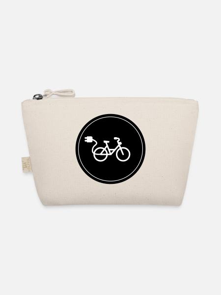 ebike fahrrad Radfahren - Bio-Täschchen - Natur - Vorne