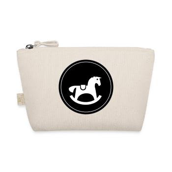 Rocking Horse Toy Baby - Organic Pouch - nature - Front