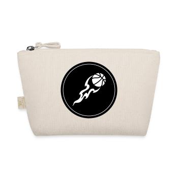 Basketball flame - Organic Pouch - nature - Front