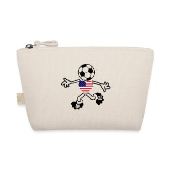 The U.S. Soccer Players - Organic Pouch - nature - Front