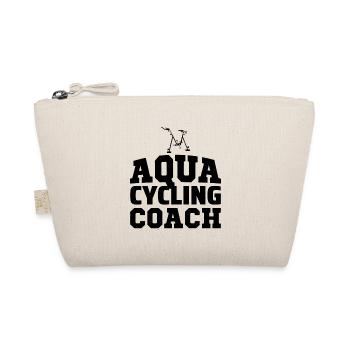 Aqua Cycling Swimming Pool Fitness Training Coach - Organic Pouch - nature - Front