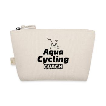 Aqua Cycling Swimming Pool Fitness Training Coach - Organic Pouch - nature - Front
