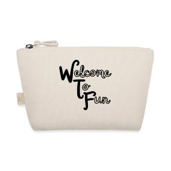 WTF - Welcome To Fun - Organic Pouch - nature - Front